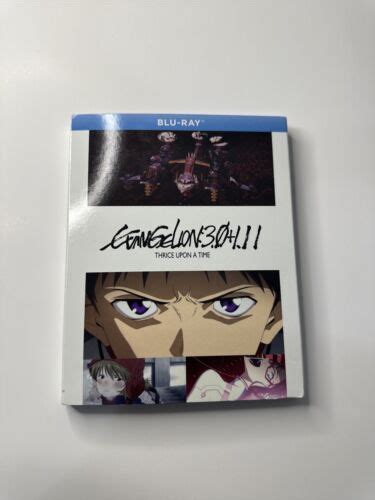 Evangelion Thrice Once Upon A Time Blu Ray Factory Sealed