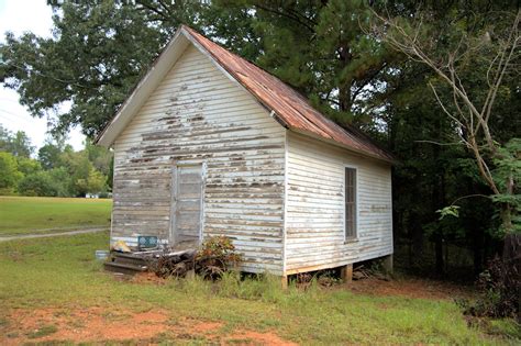 Maynards Mill Precinct House 1920s Monroe County Vanishing Georgia