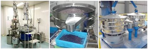 Resin Granules Grading Vibro Sieving Machine Application