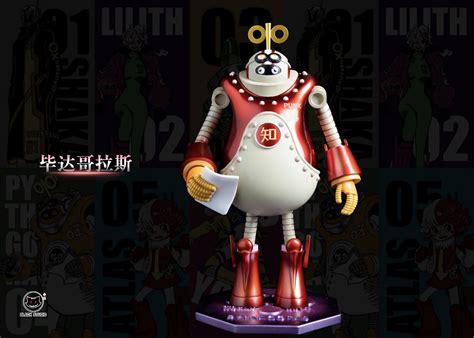 One Piece Black Studio Vegapunk Members Resin Statue – ClubHouse Statues
