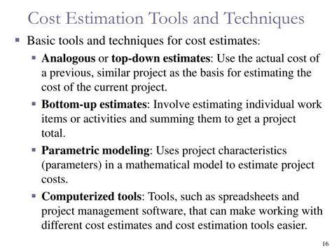 Ppt Chapter 7 Project Cost Management Powerpoint Presentation Free