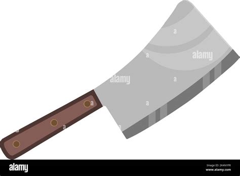 Wood Cleaver Stock Vector Images Alamy