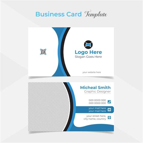 Premium Vector Modern And Creative Business Card Template Design With