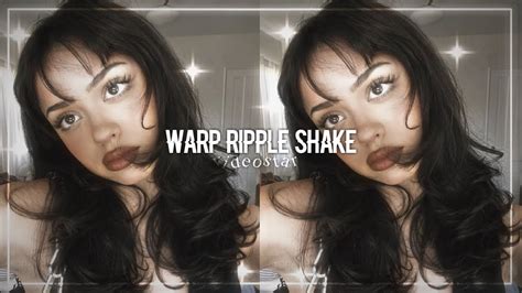 Warp Ripple Shake On Videostar Tutorial Qr Code Youtube