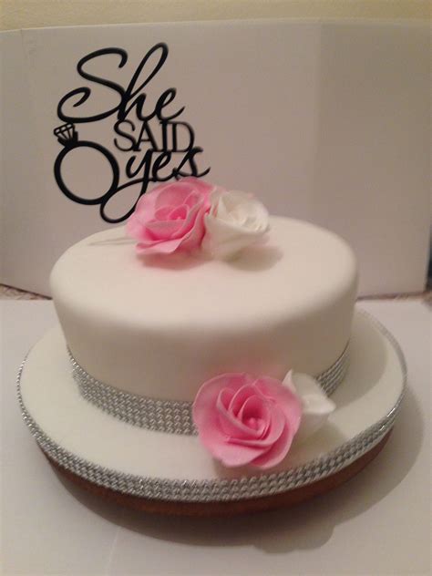 Engagement Cake Wording