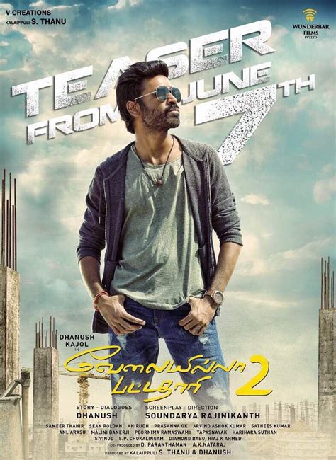 Vip 2 First Look Posters Tamil Movie Music Reviews And News