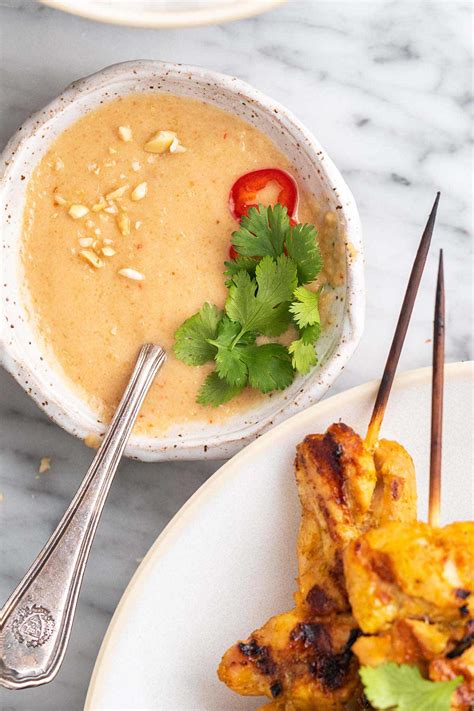 simple peanut satay sauce recipe  edible mosaic