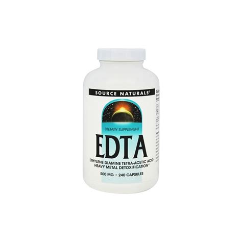 Source Naturals Edta Heavy Metal Detoxification 240 Capsules