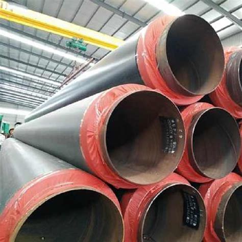 Manufacturing Underground Direct Buried Pre Insulated Thermal Insulation Steel Pipe For Hot