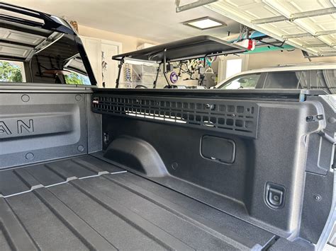 Builtright Bedside Molle Panel Kit Installed In R1T Bed Rivian Forum