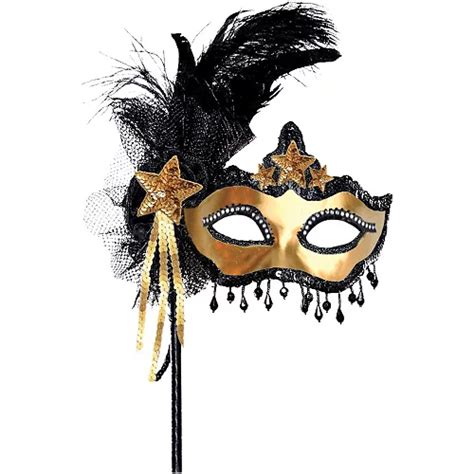 New Years Eve Masks Party City Black And Gold Masquerade Mask