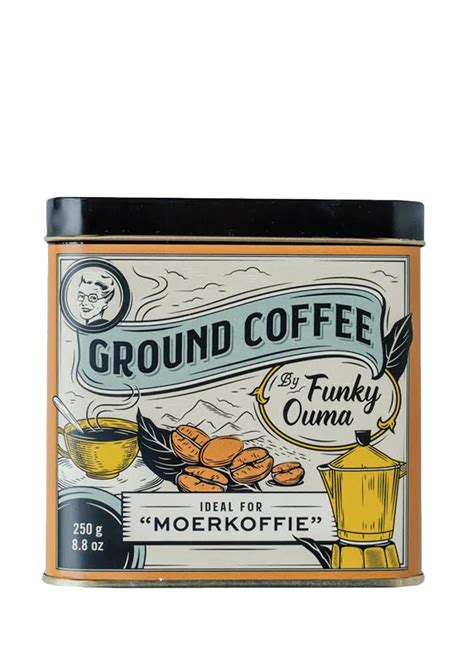 Funky Ouma | Ground Coffee – 250g | Loka'Manel Namibia