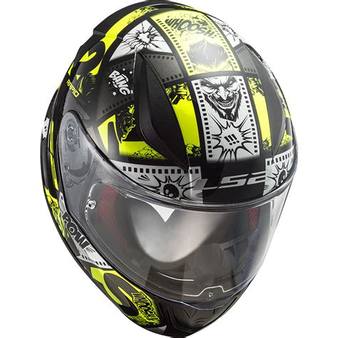 Ls2 Rapid Mini Ff353j Vignette Kid Helmet Black Yellow LS2 10353J3054