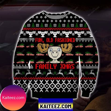 Freddy Krueger Knitting Pattern 3d Print Ugly Sweater - Kaiteez