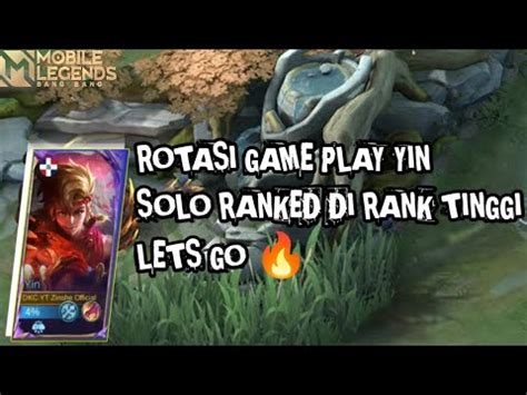 GAME PLAY DAN ROTASI BUILD HYPER YIN TERSAKIT SOLO RANKED DI RANK