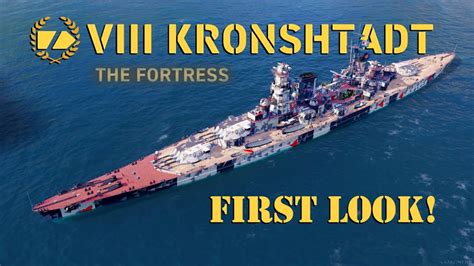 Kronshtadt Tier 8 Premium Cruiser First Look World Of Warships