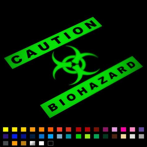 Buy Biohazard Car Sticker Vinyl Decal Sticker Funny Car Sticker