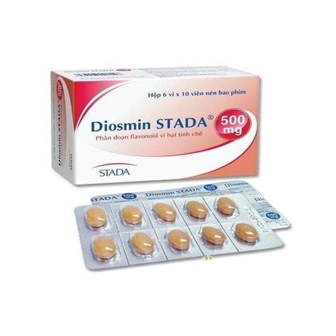 Thuốc Diosmin Stada 500mg Giá Bao Nhiêu