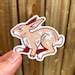Fuck Luck Rabbit Embroidered Iron On Patch 3x3 Embroidered Patch Rabbit S Foot Jean Jacket Patch