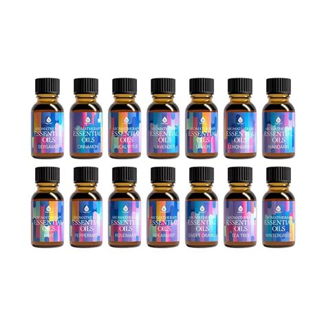 Pursonic Essential Aromatherapy Oils 14 Pack T Set