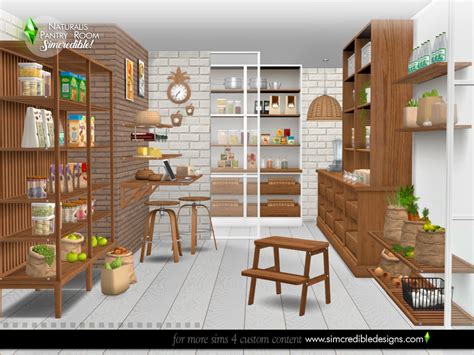 The Sims Resource Naturalis Pantry Room