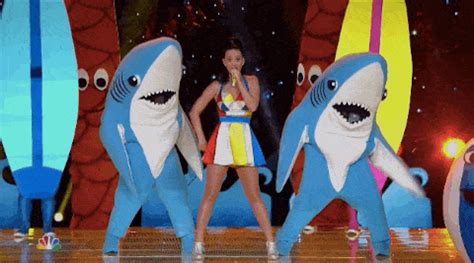 Katy Perry Dancing Sharks GIF - Find & Share on GIPHY