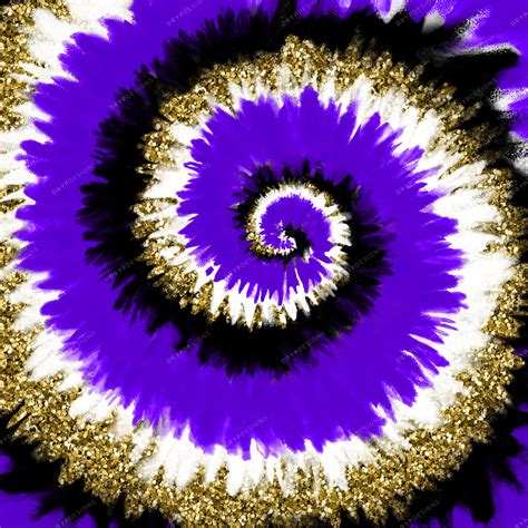 Purple Gold Glitter Tie-dye Swirl Digital Background Gold - Etsy