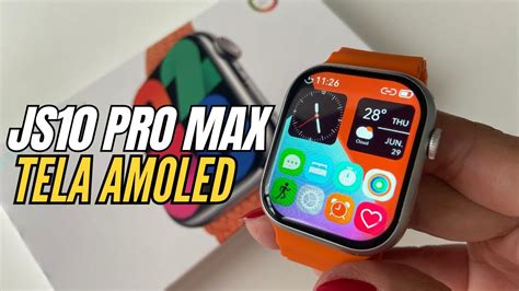 Smartwatch Js Pro Max Tag Nfc B Ssola Assistente De Voz