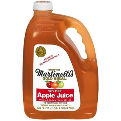 Martinellis Gold Medal Apple Juice With 100 Pure Apple Juice 128 Fl