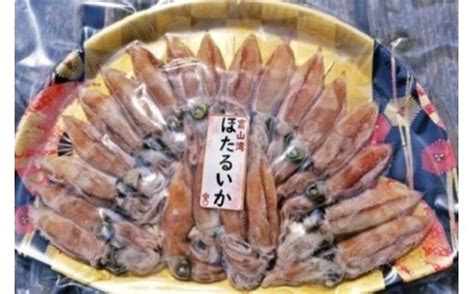 鮮度そのまま！富山湾の神秘ホタルイカ生冷200g 富山県氷見市 セゾンのふるさと納税