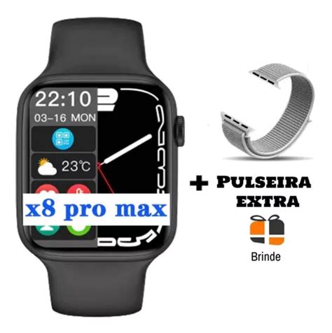 Relógio Smartwatch X8 Pro Max Lançamento Iwo 2022 Original Frete grátis