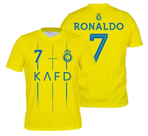 Koszulka Ronaldo Al Nassr Klubowa Sportowa Koszulka Pi Karska R Cm