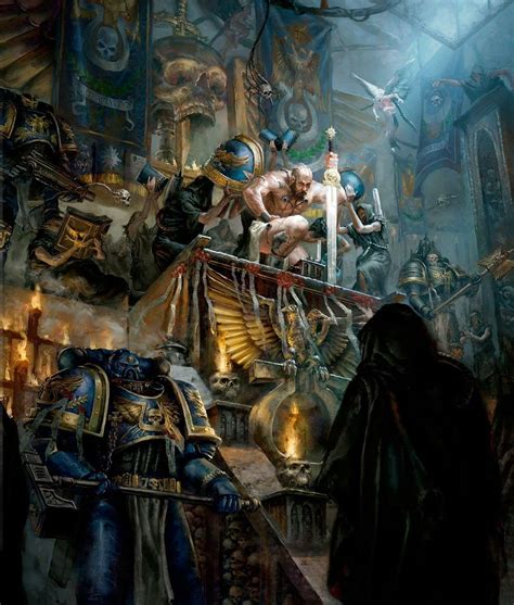 Warhammer 40k Ultamarines Artist Unknown Warhammer 40k Artwork