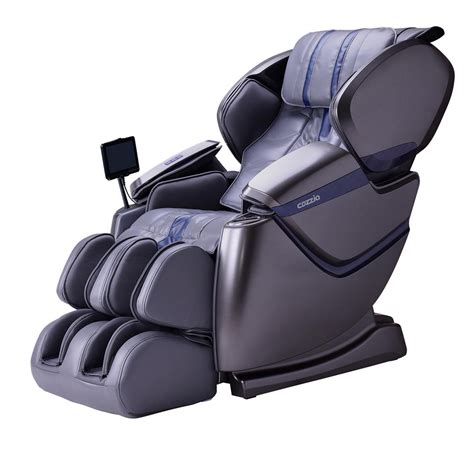 Cozzia Cz 640 Zen Se Massage Chair With Grey Dark Grey Cover Cz 640