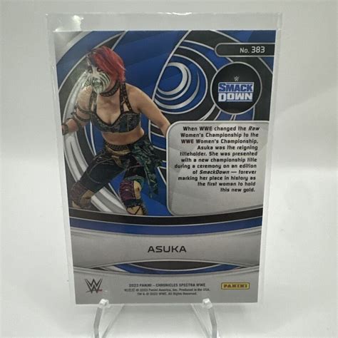 2023 Panini Chronicles Spectra WWE Asuka 383 EBay