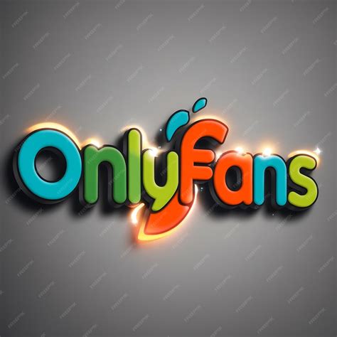 Stylish OnlyFans Logo with Modern Design | Premium AI-generated image