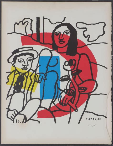 Sold Price FERNAND LEGER 1881 Argentan 1955 Sur Yvette Bei