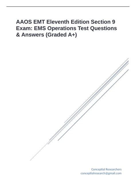 Aaos 10th Edition Emt Textbook Barnes And Noble 4