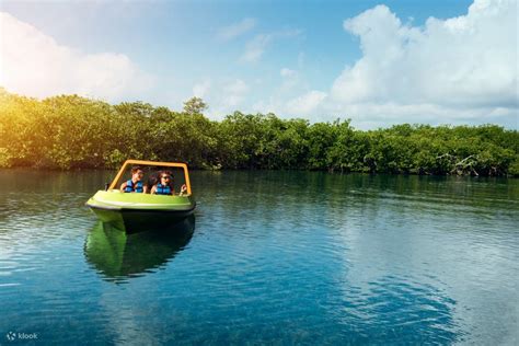 Nichupte Lagoon Speedboat And Snorkeling Experience In Cancun Klook