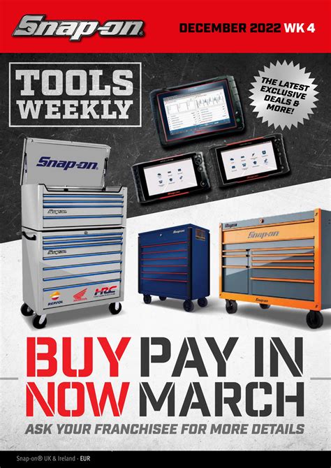 Snap On Tools Dec 4 Weekly Digital Update Flyer Euro By Snapontoolsuk