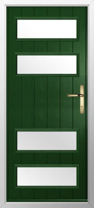 Solidor Sorrento Timber Composite Door In Green