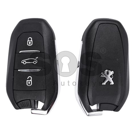 OEM Smart Key For Peugeot 308 3008 5008 Buttons 3 Frequency 434 MHz