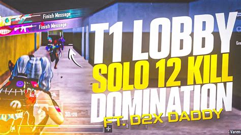 T Lobby Solo Kill Domination Pubg Lite Competitive Gameplay