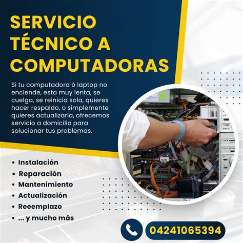 SERVICIO TECNICO A COMPUTADORAS Y LAPTOPS Urbana Marketplace