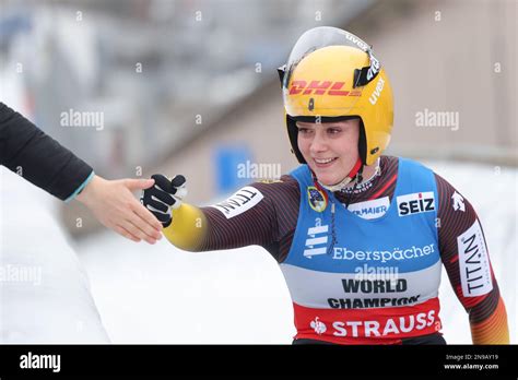 Winterberg Germany 12th Feb 2023 Luge World Cup Single Women