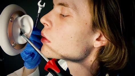 Asmr Ear Cleaning Exam W Screwdriver And Up Close Whispering 3dio