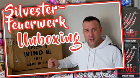 UNBOXING UNPACKING Mein Silvesterfeuerwerk 2022 1 Planet