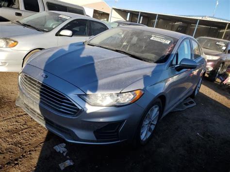 2020 Ford Fusion Se For Sale Co Denver Wed Feb 07 2024 Used And Repairable Salvage Cars