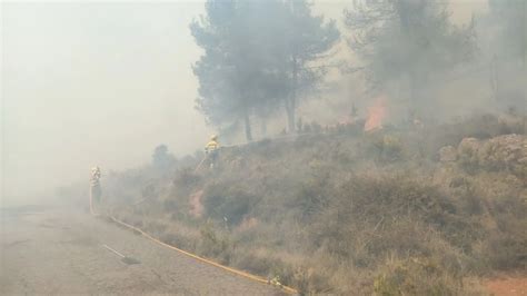 El Incendio De Castellón Coge Fuerza Y Arrasa 4000 Hectáreas