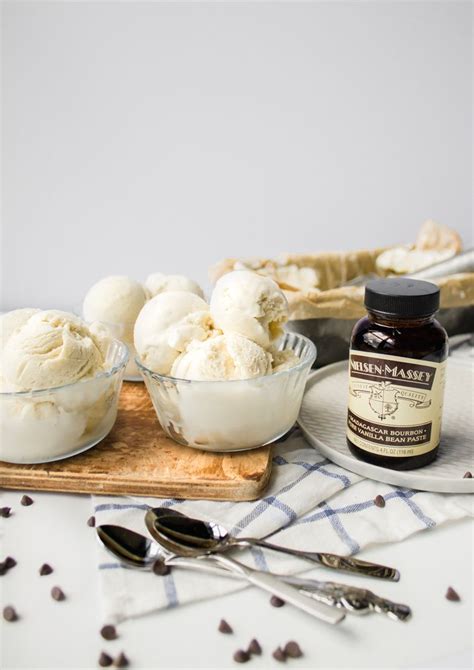 Homemade French Vanilla Bean Ice Cream Sherbet Recipes Vanilla Bean